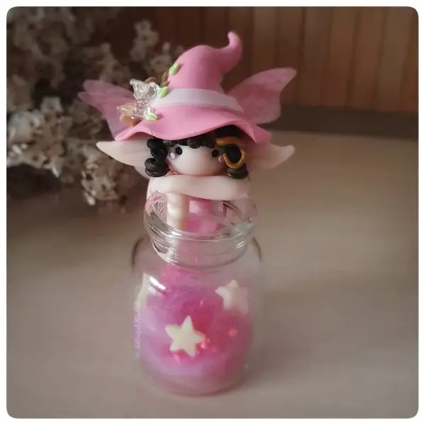 imagen de un hada rosa