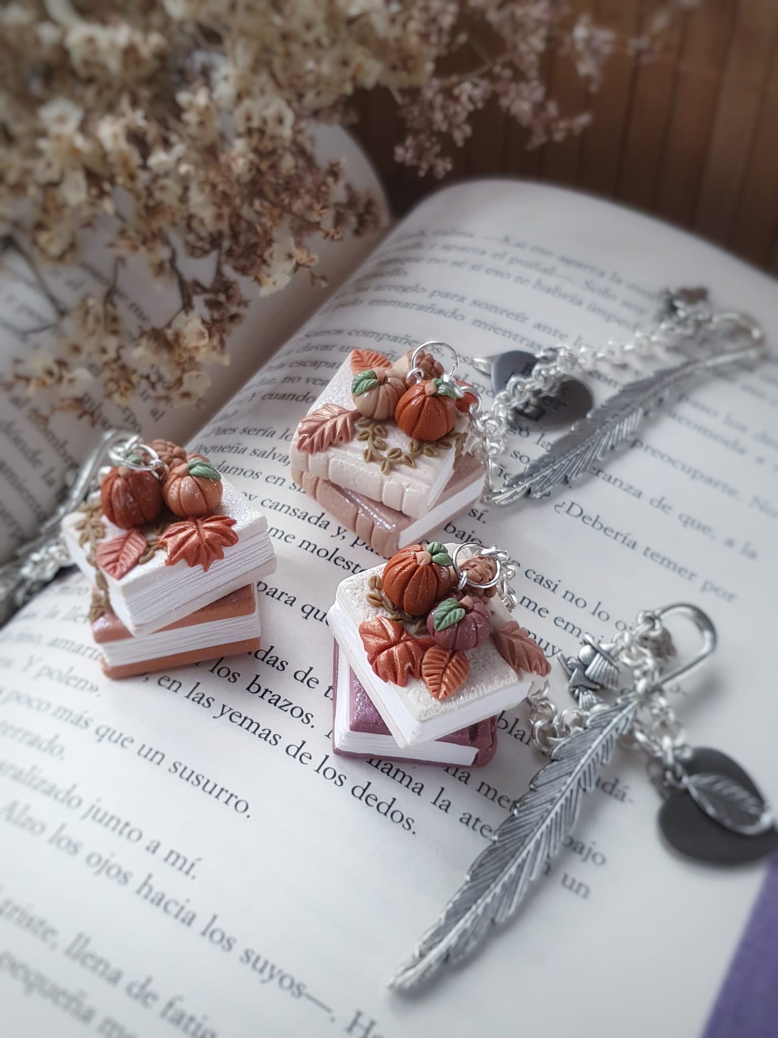 Marcapáginas Libro Otoñal