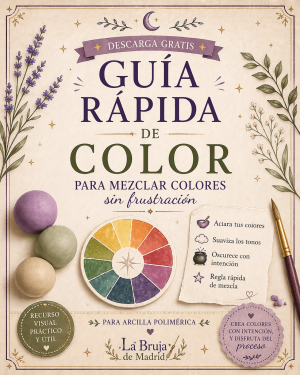 mezclar colores en arcilla polimérica guía rápida